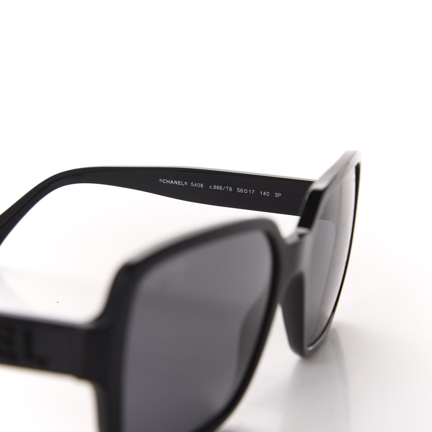 Acetate Polarized Square Sunglasses 5408 Black