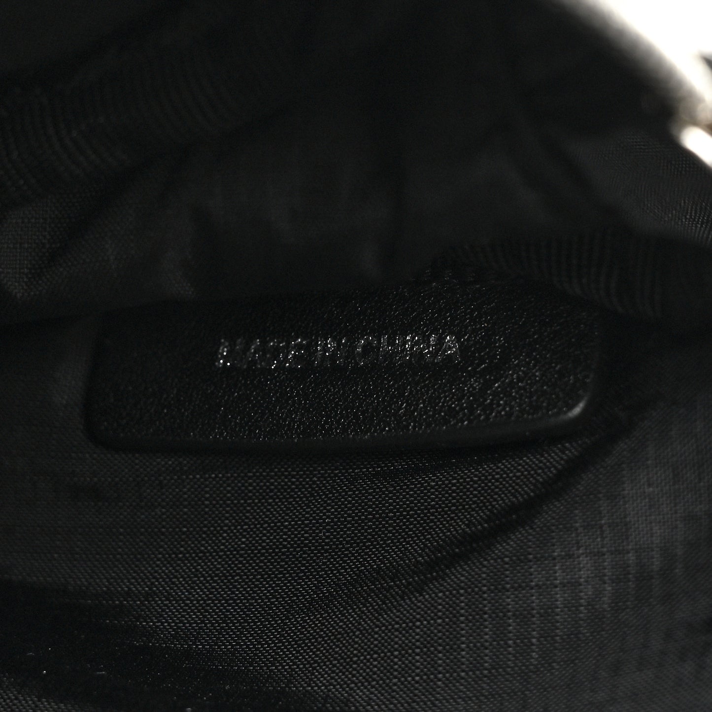 Econyl Logo Print Small Cannon Bum Bag Black