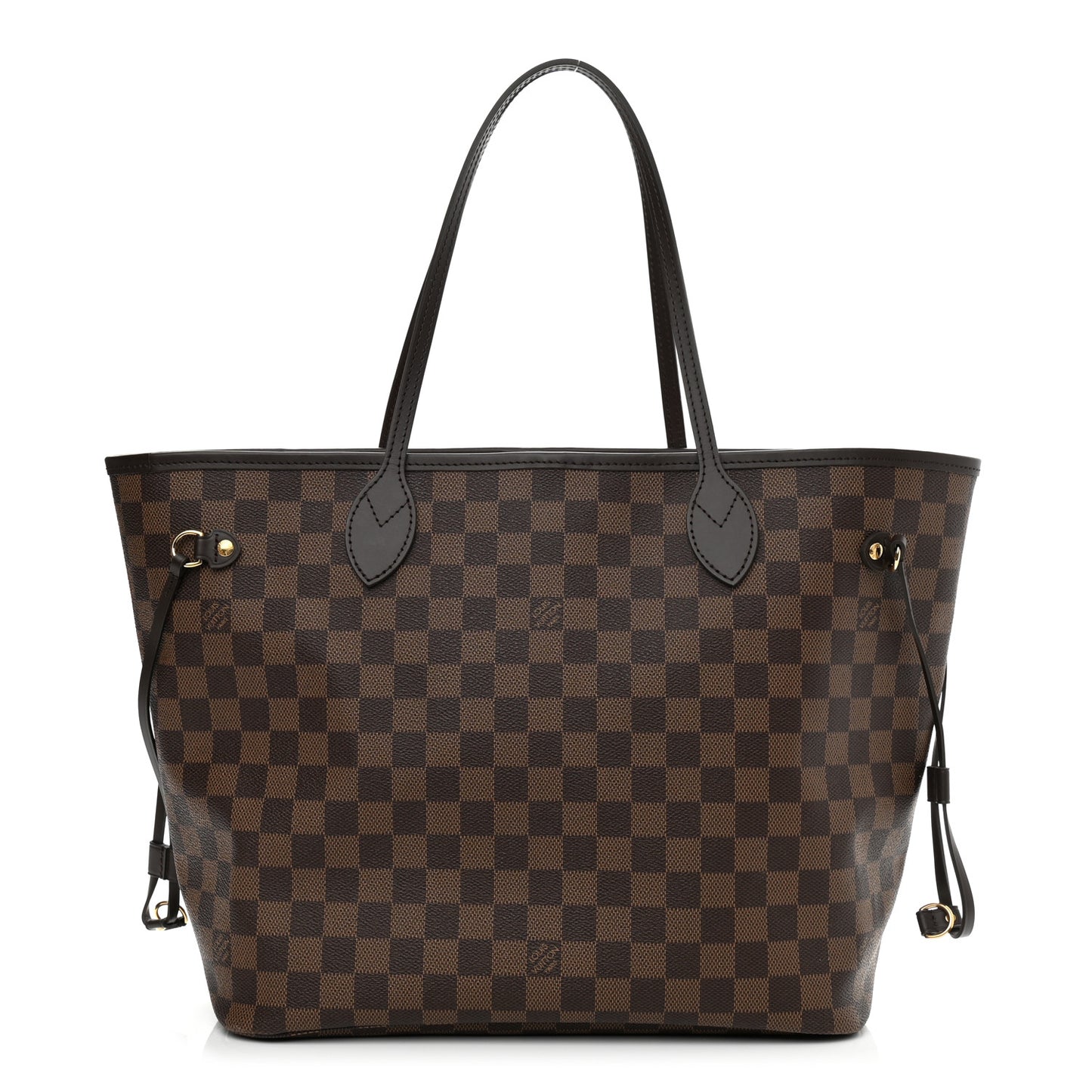 Damier Ebene Neo Neverfull MM Rose Ballerine