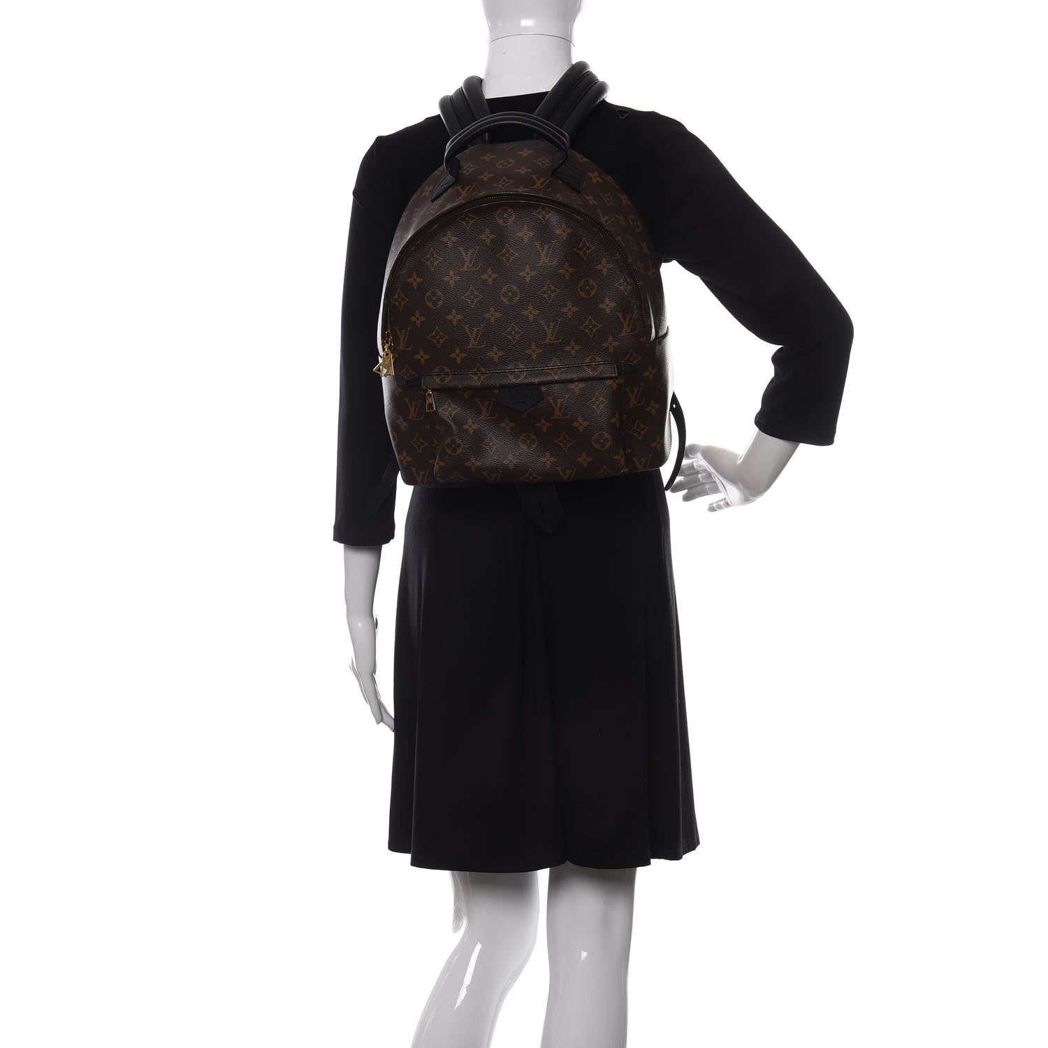 Louis Vuitton Monogram Palm Springs Backpack MM 2 of 9