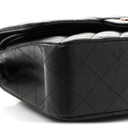 Chanel Lambskin Quilted Small Double Flap Black 9 of 11