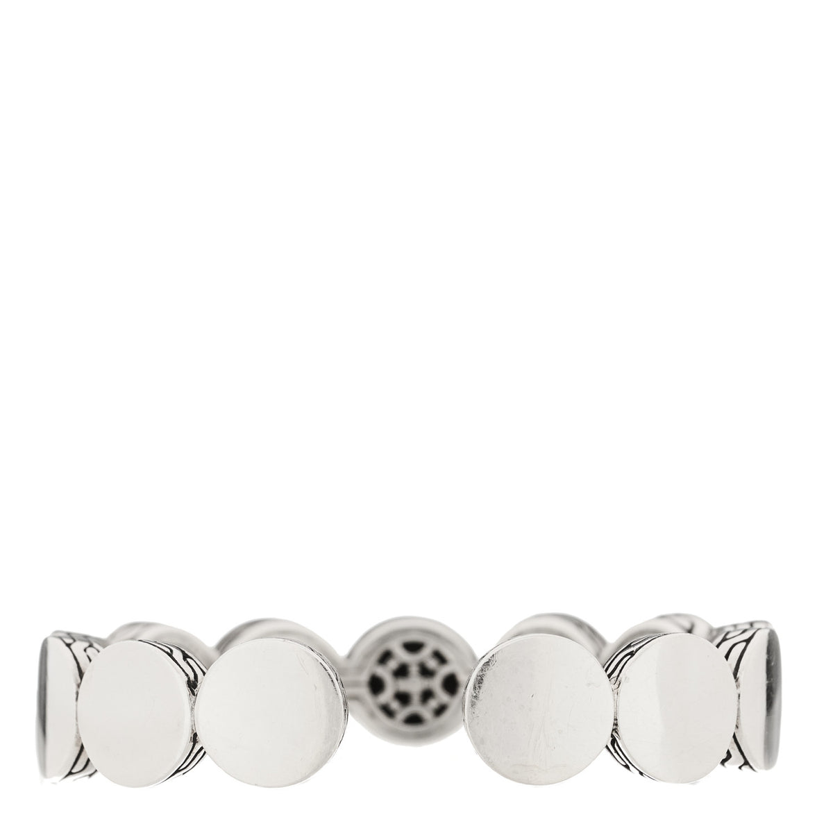 John Hardy Sterling Silver Palu Dot Cuff Bracelet 2 of 3