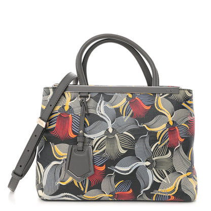 Fendi Calfskin Orchid Petite 2Jours Tote Multicolor 1 of 13