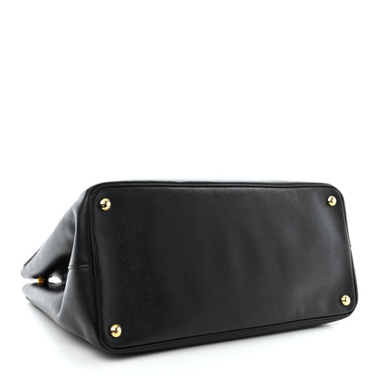 Prada Saffiano Lux Large Tote Black 4 of 10