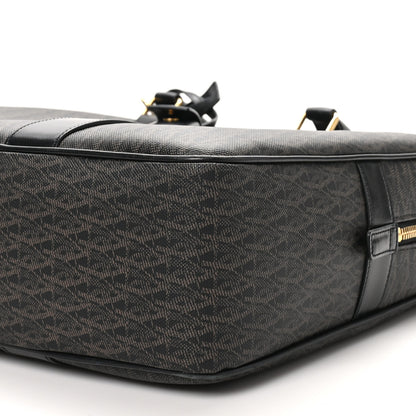 Saint Laurent Toile Classic Monogram Rodeo Briefcase Black 10 of 14