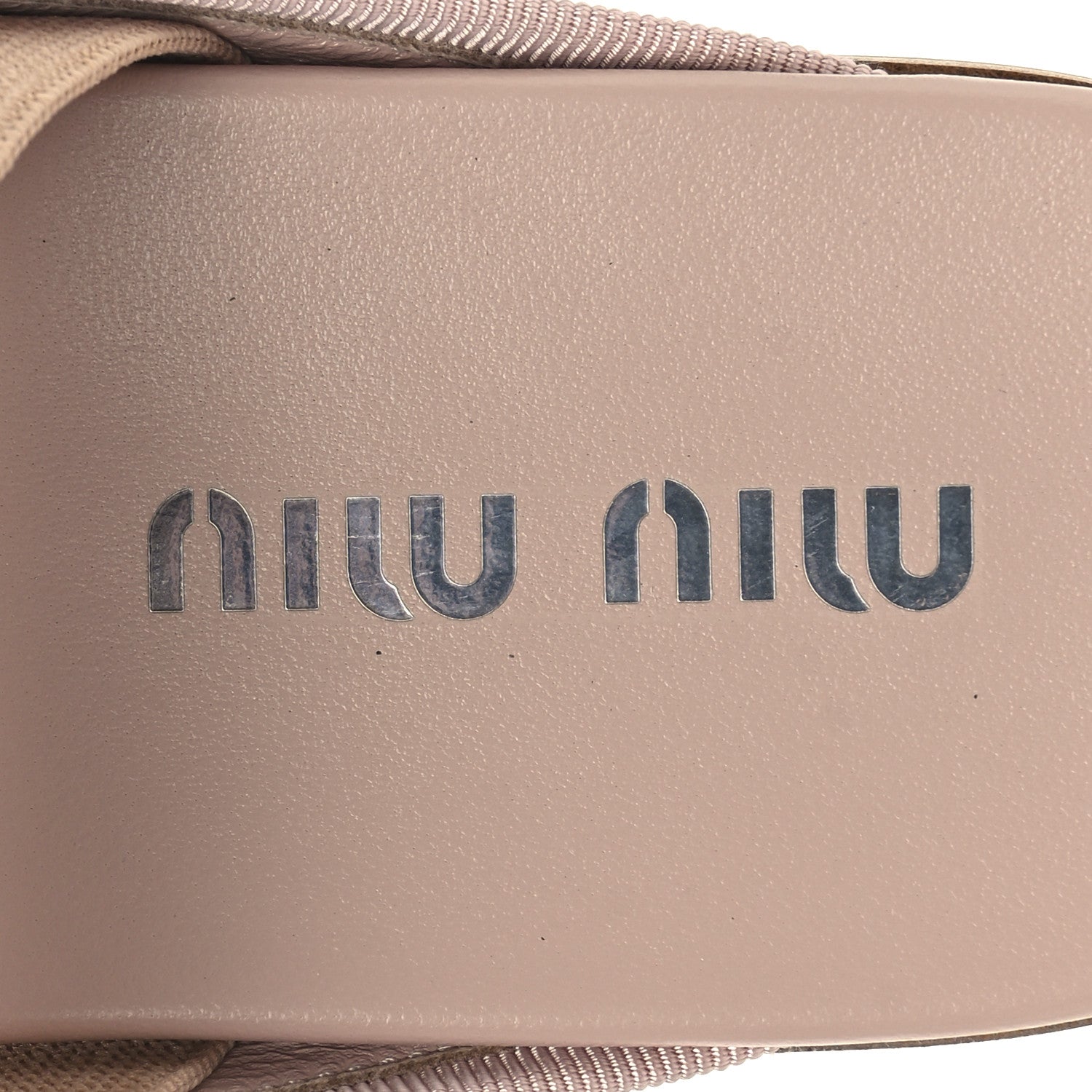 Miu Miu Raso Ballerina Mules 40 Orchidea 7 of 8