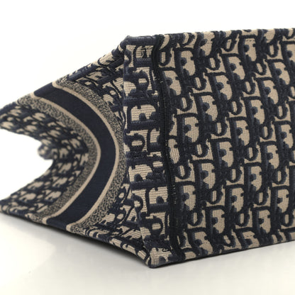 Christian Dior Oblique Medium Book Tote Blue Multicolor 7 of 8