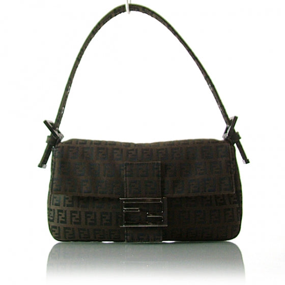 Fendi Zucchino Baguette Tobacco 1 of 12