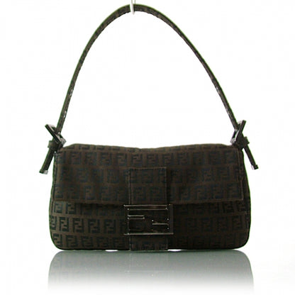 Fendi Zucchino Baguette Tobacco 1 of 12