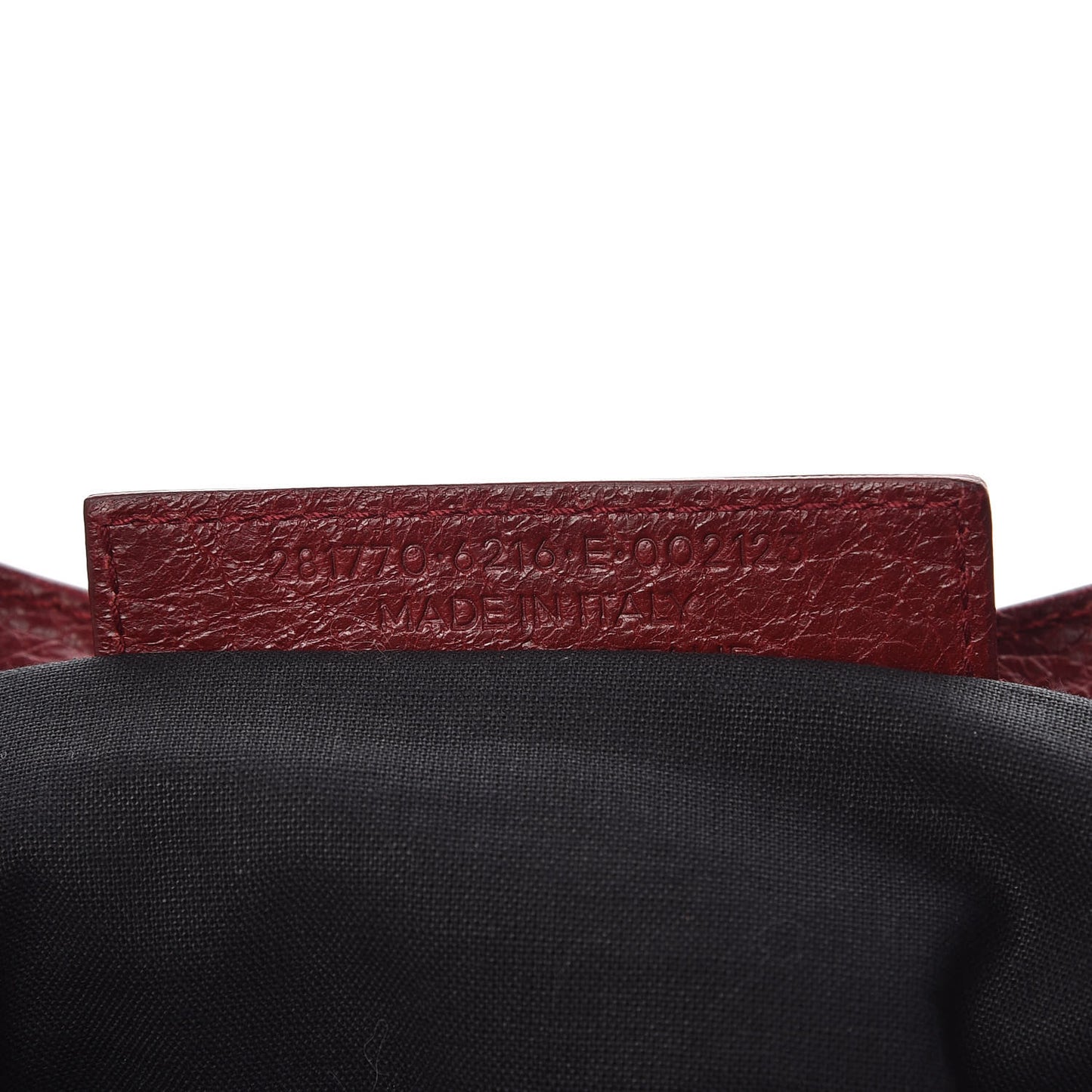 Agneau Giant 12 Gold Hardware City Rouge Cerise