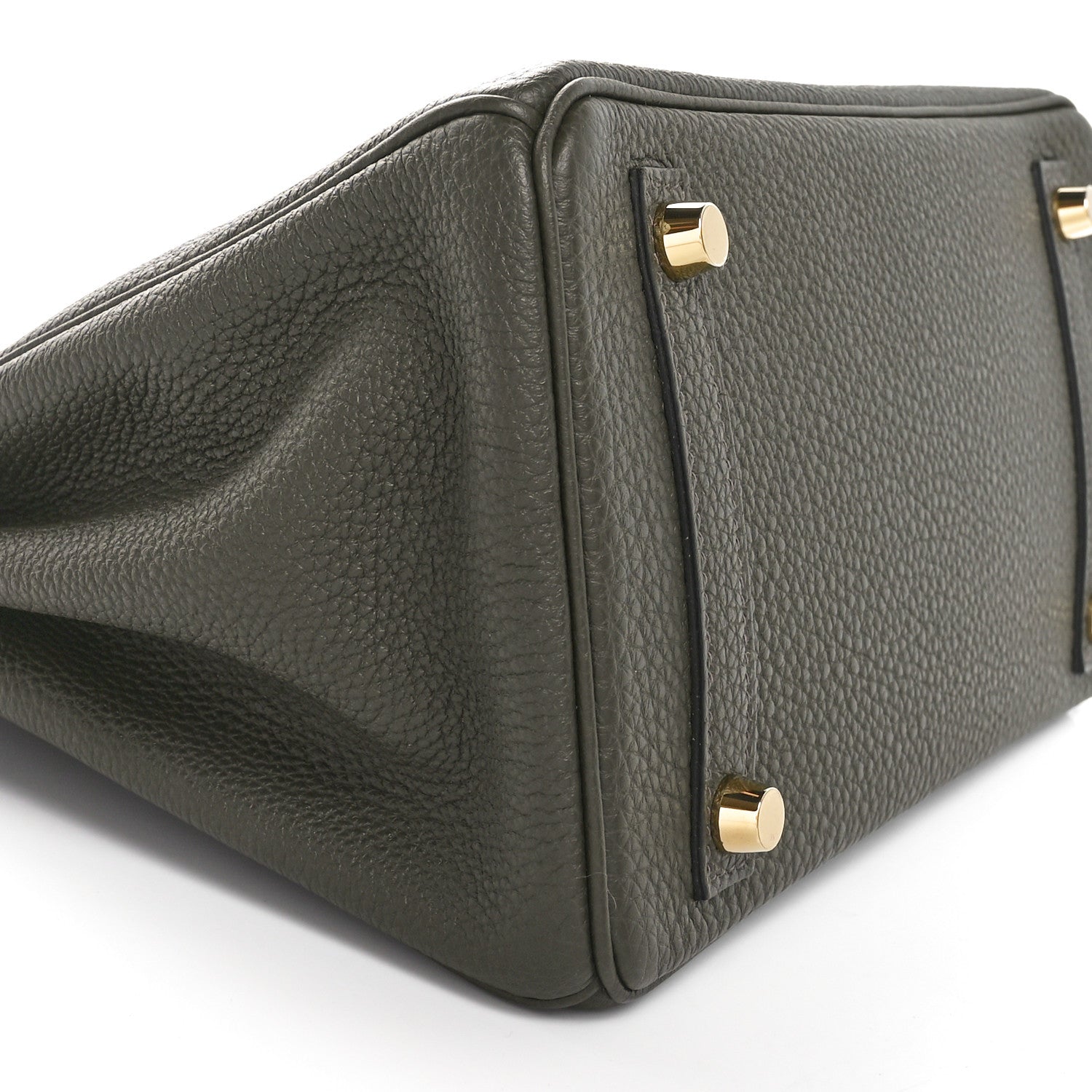 Hermes Togo Birkin 25 Vert De Gris 9 of 11