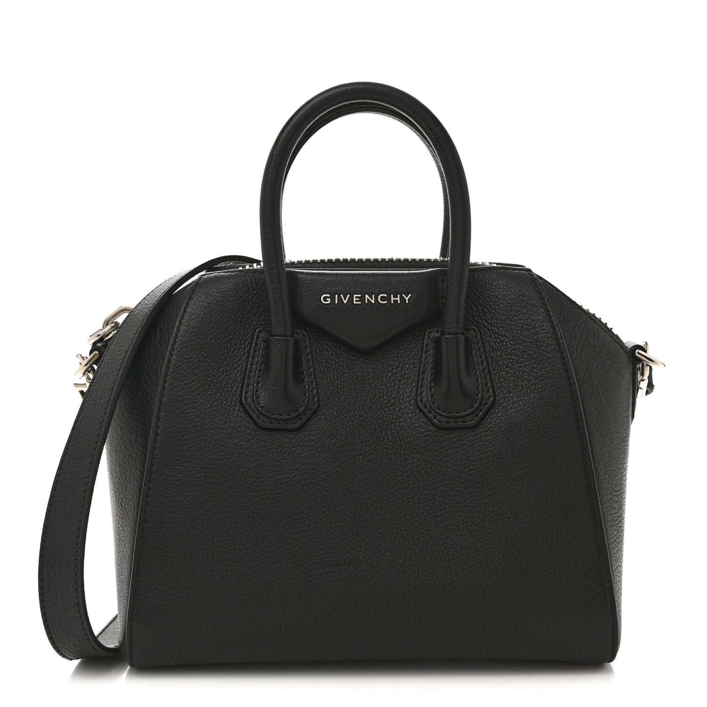 Sugar Goatskin Mini Antigona Black