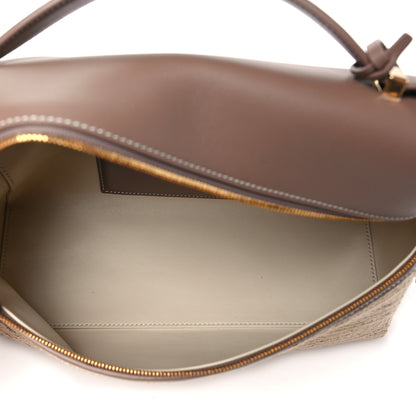 Loro Piana Calfskin Cotton Linen L27 Extra Pocket Bag Natural Light Beige 5 of 10