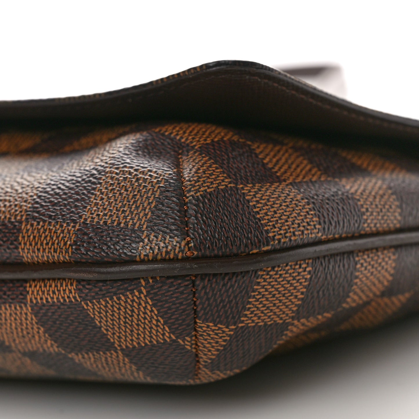 Damier Ebene Musette Tango Long Strap