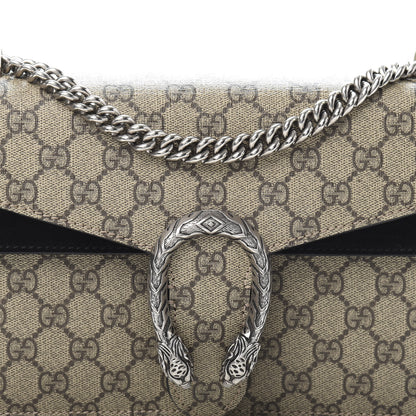 Gucci GG Supreme Monogram Small Dionysus Shoulder Bag Black 13 of 13