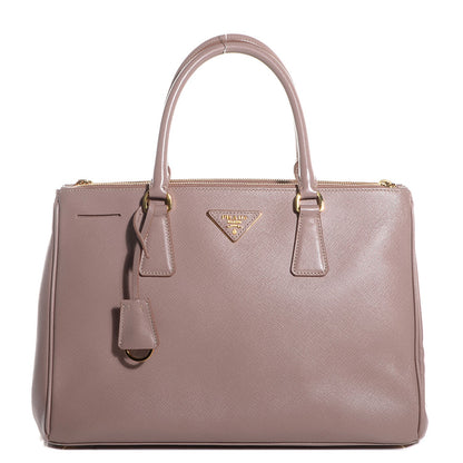 Prada Saffiano Lux Medium Double Zip Tote Cammeo 1 of 12
