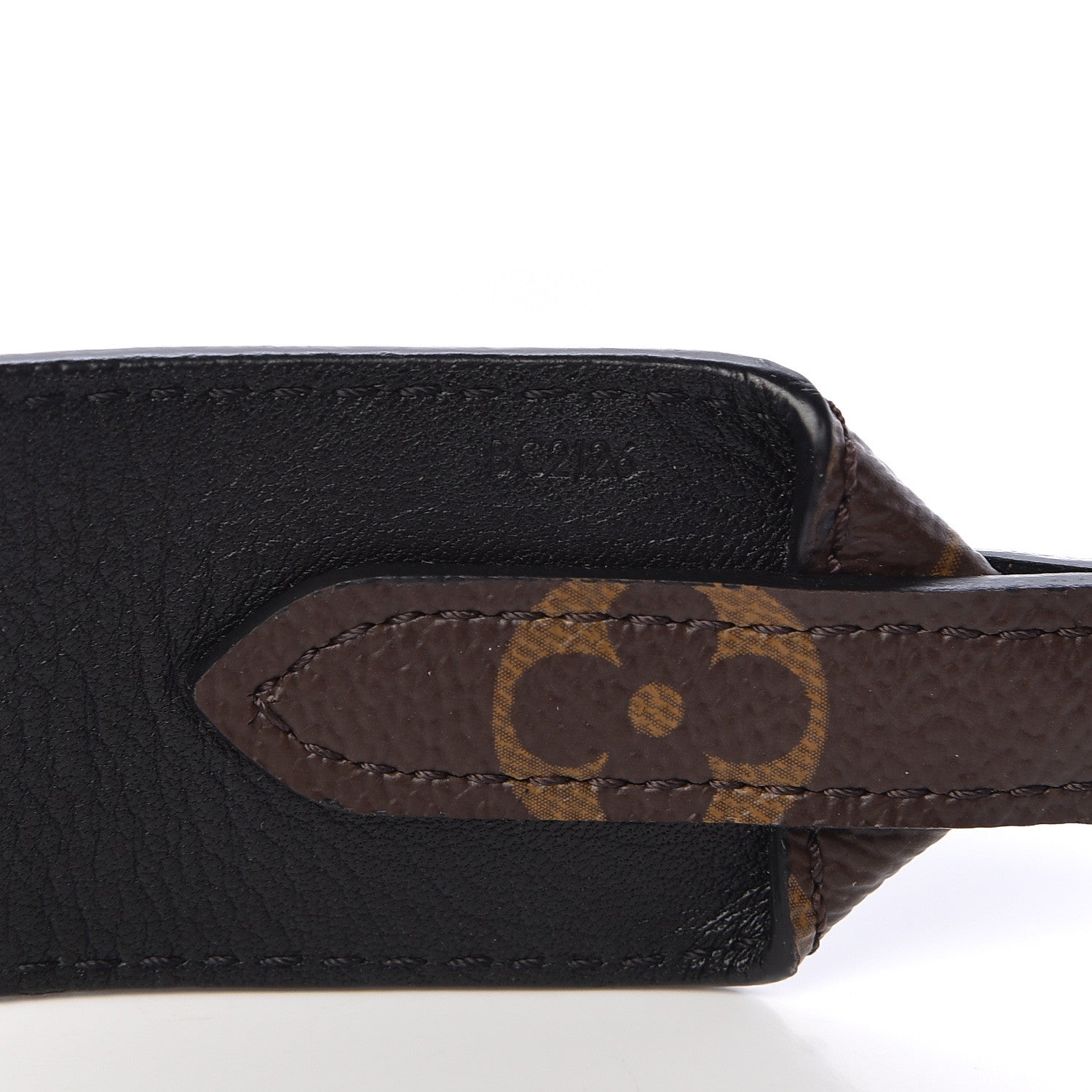 Louis Vuitton Monogram Bandouliere Shoulder Strap Black 4 of 6
