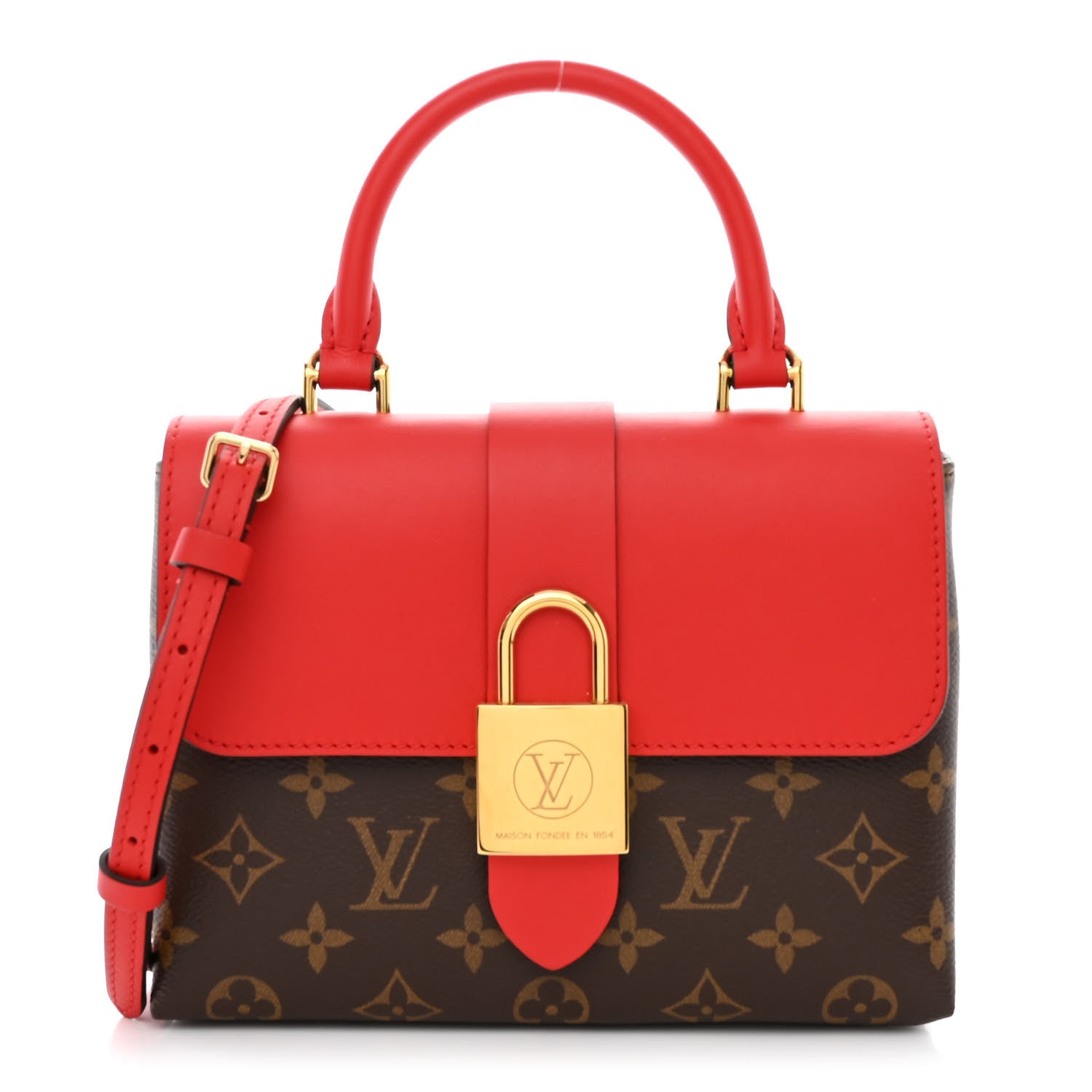 Louis Vuitton Monogram Locky BB Coquelicot 1 of 11