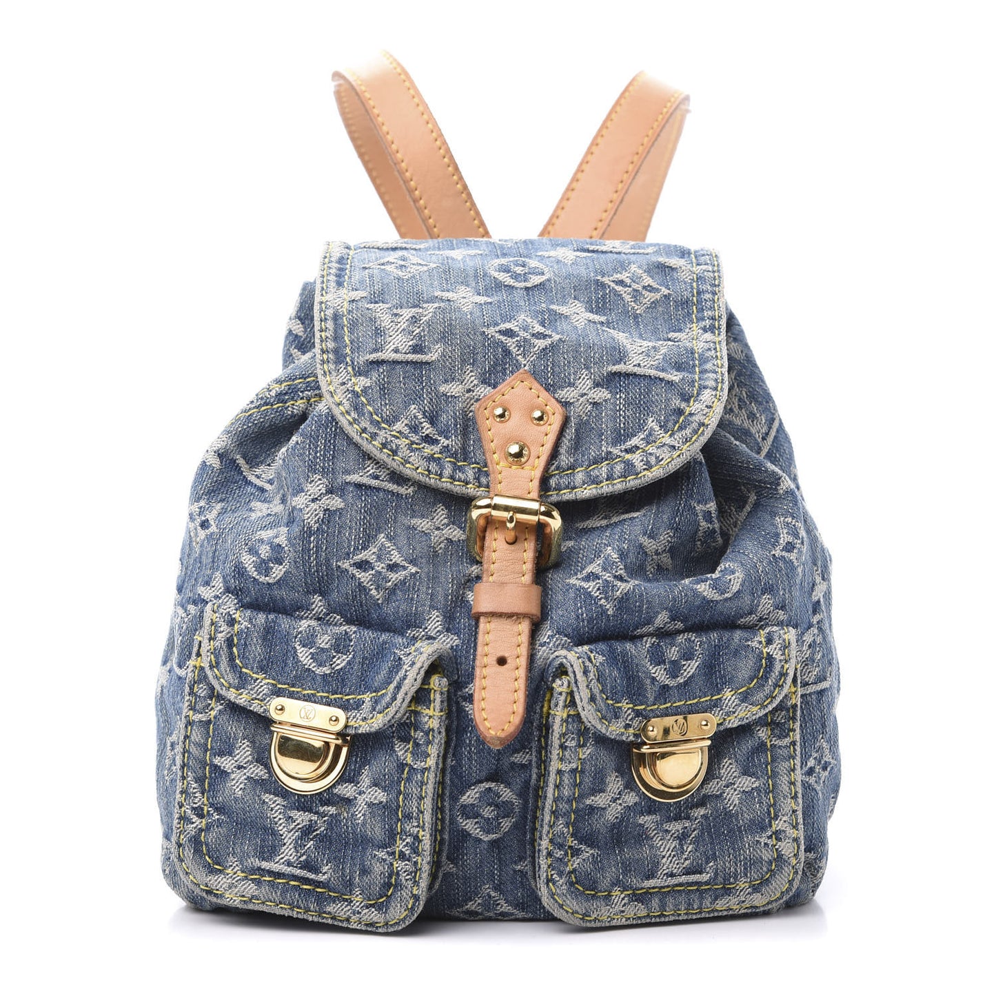 Denim Sac a Dos Backpack PM Blue