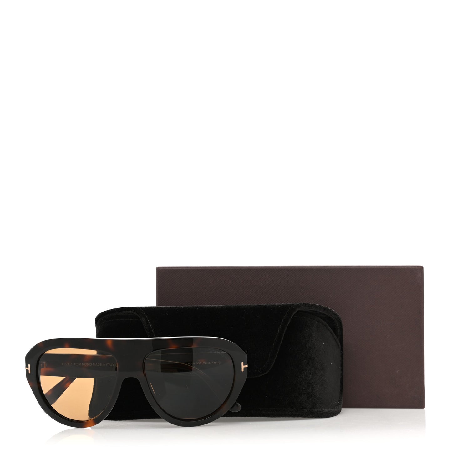 Felix-02 Pilot Sunglasses TF589 Havana