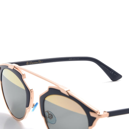 Christian Dior Mirrored So Real Sunglasses Rose Gold Blue 5 of 8