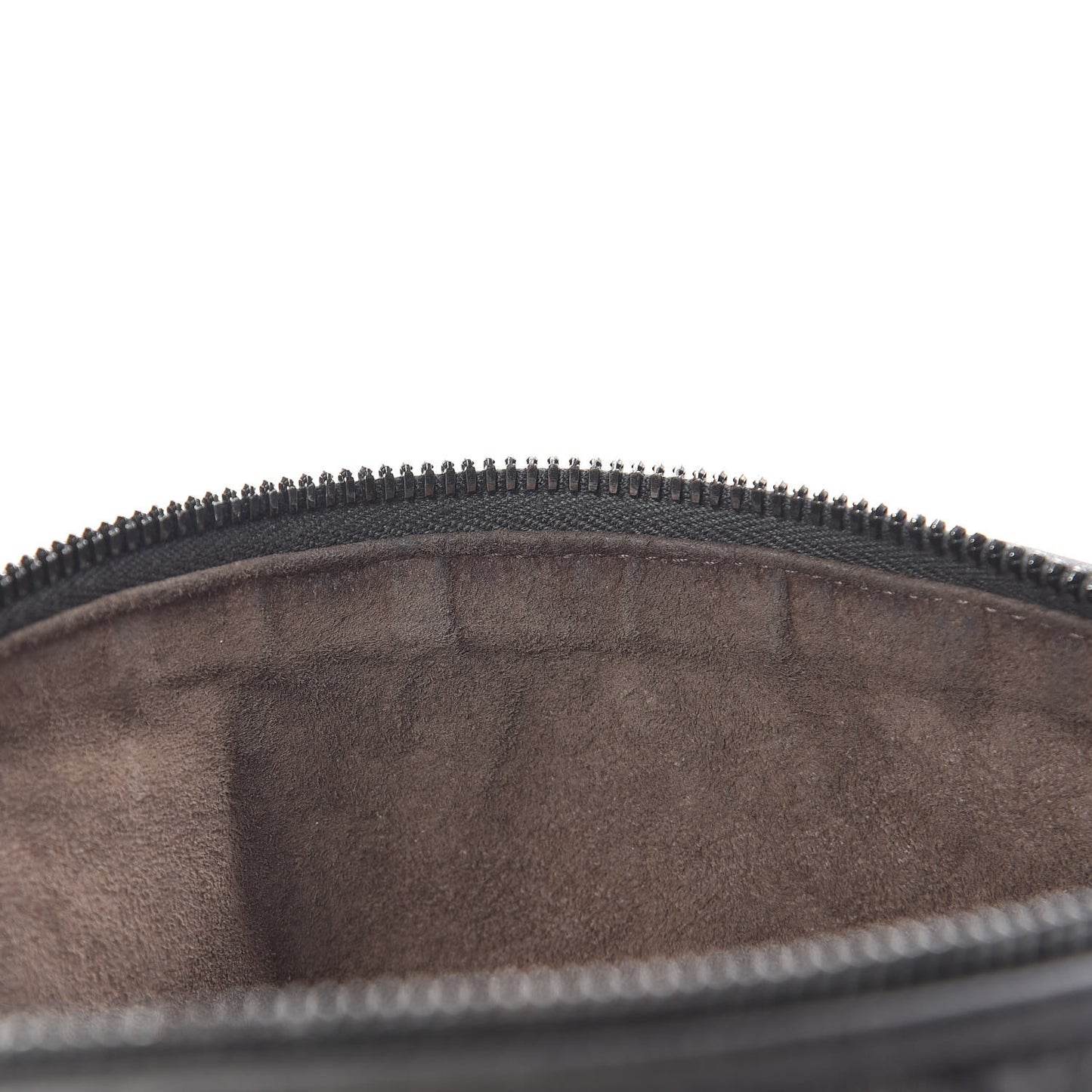 Metallic Nappa Intrecciato Nodini Crossbody Messenger Bronze