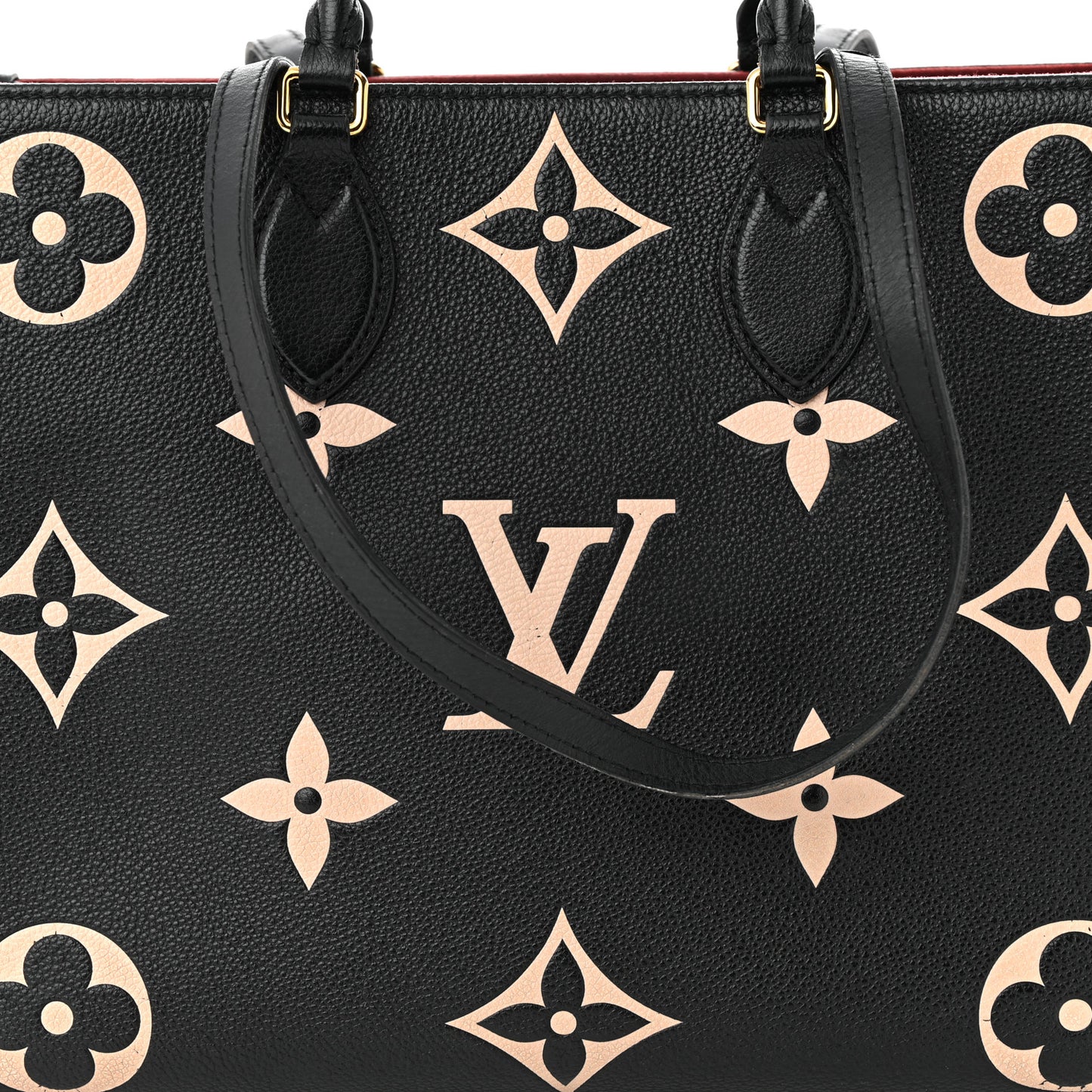 Empreinte Monogram Giant Onthego MM Black Beige