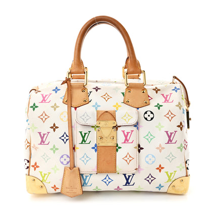 Louis Vuitton Monogram Multicolor Speedy 30 White 1 of 13