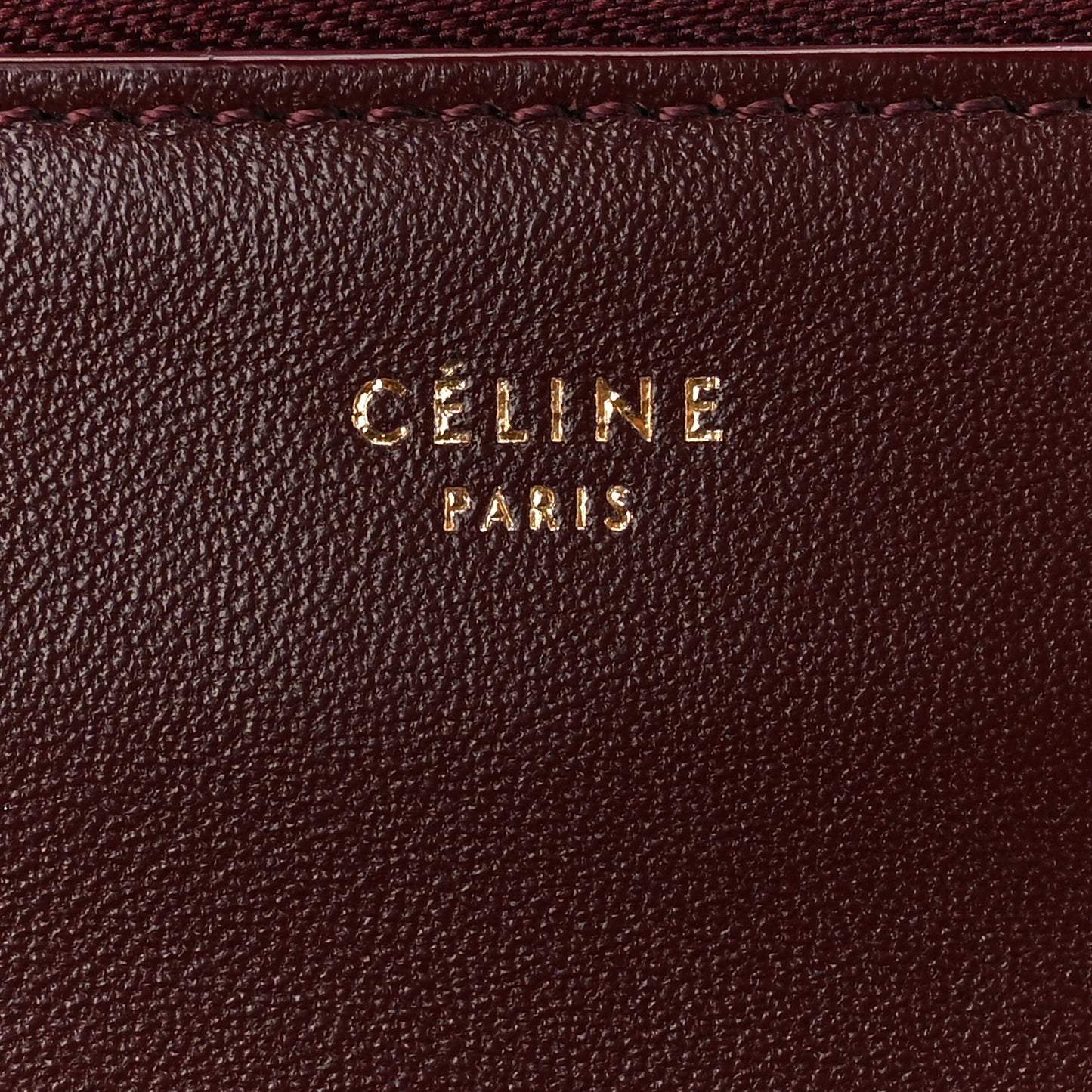 Smooth Lambskin Small Trio Crossbody Bag Burgundy