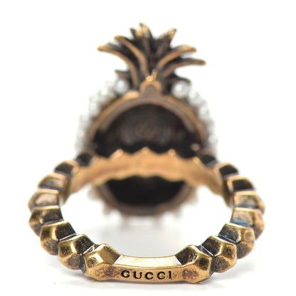 Gucci Pearl Pineapple Ring M Cream 4 of 6