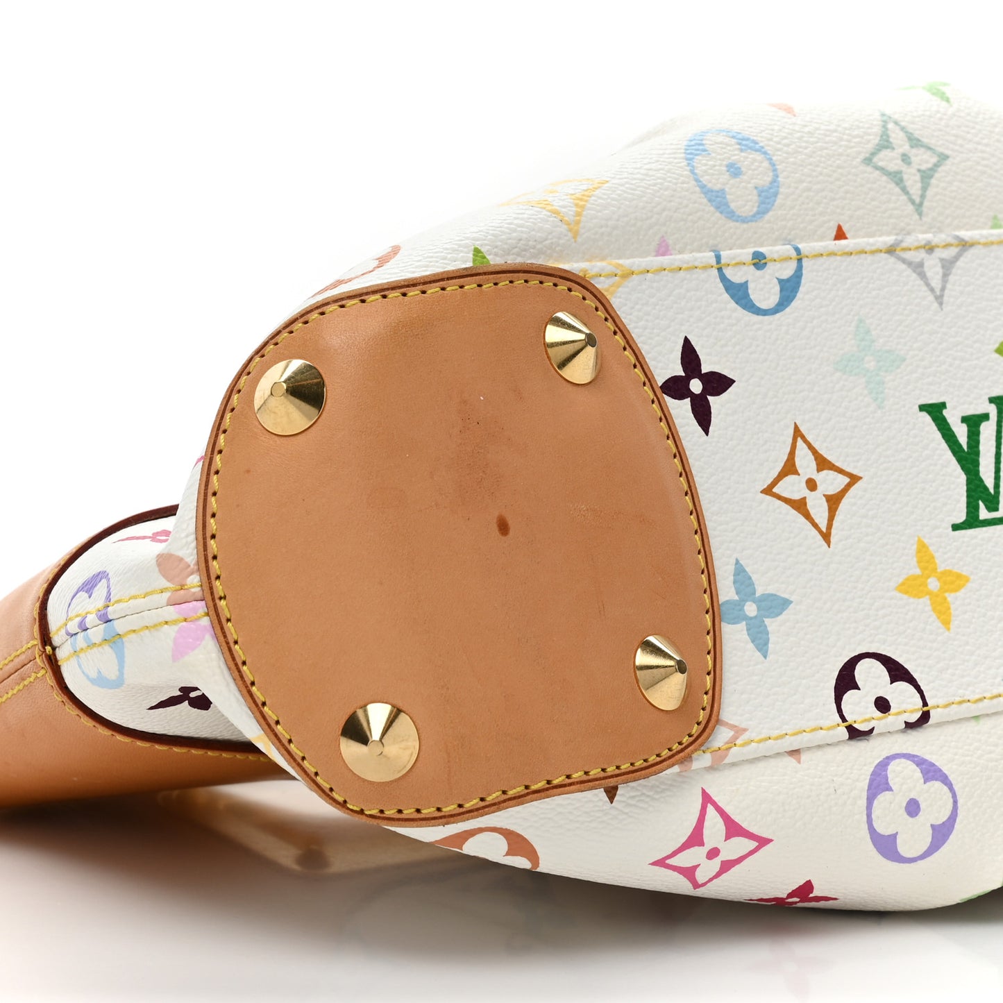 Monogram Multicolor Judy PM White
