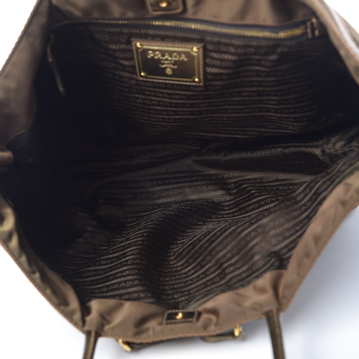 Tessuto Nylon Jacquard Logo Tote