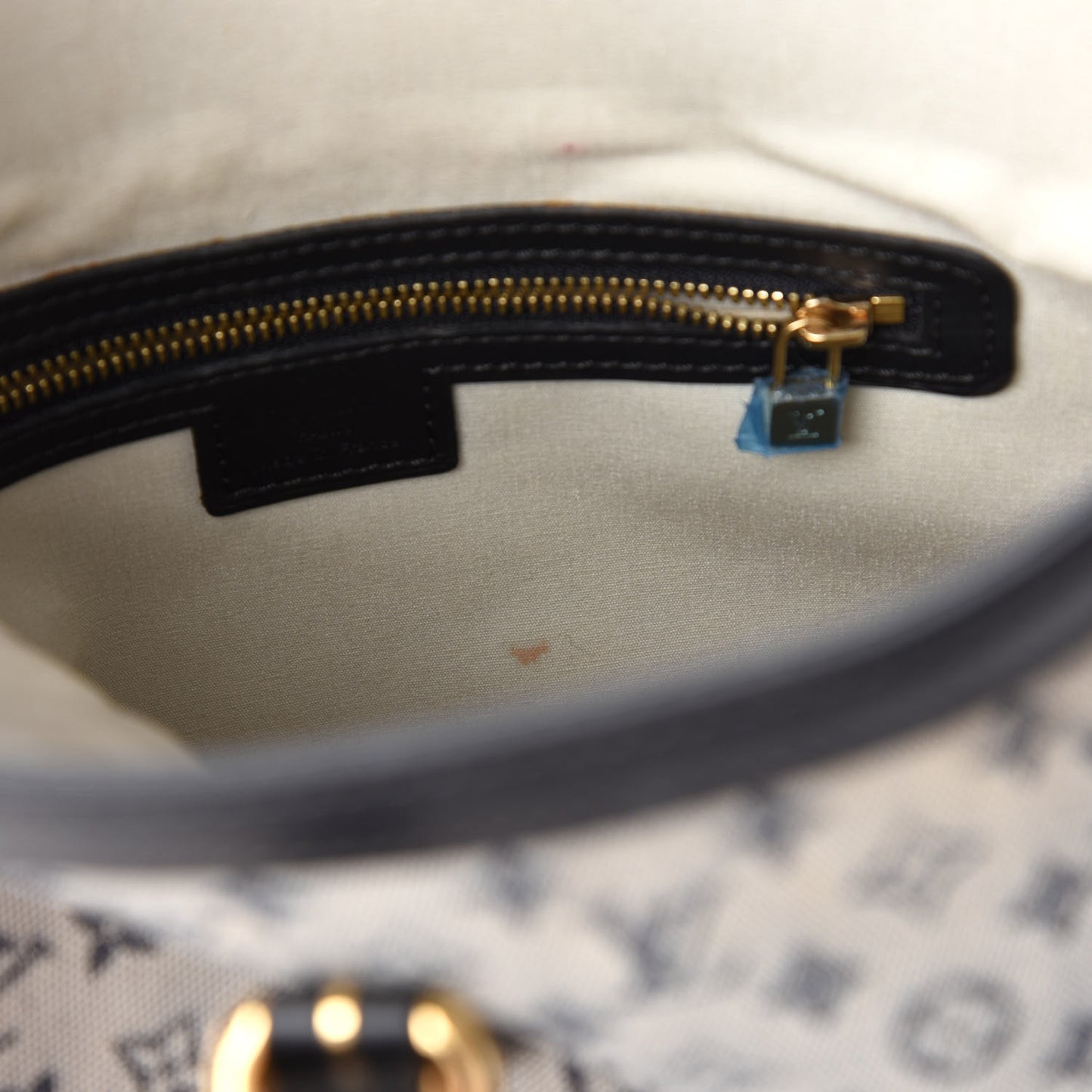 Mini Monogram Francoise Blue