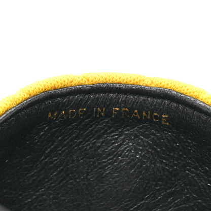 Chanel Jersey Quilted Micro Flap Yellow 7 of 11