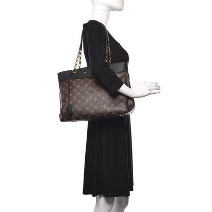 Louis Vuitton Monogram Pallas Shopper Black 2 of 10