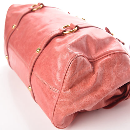 Miu Miu Vitello Lux Medium Bow Bag Rosa 13 of 16