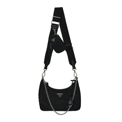Prada Nylon Re-Edition 2005 Shoulder Bag Black 1 of 12