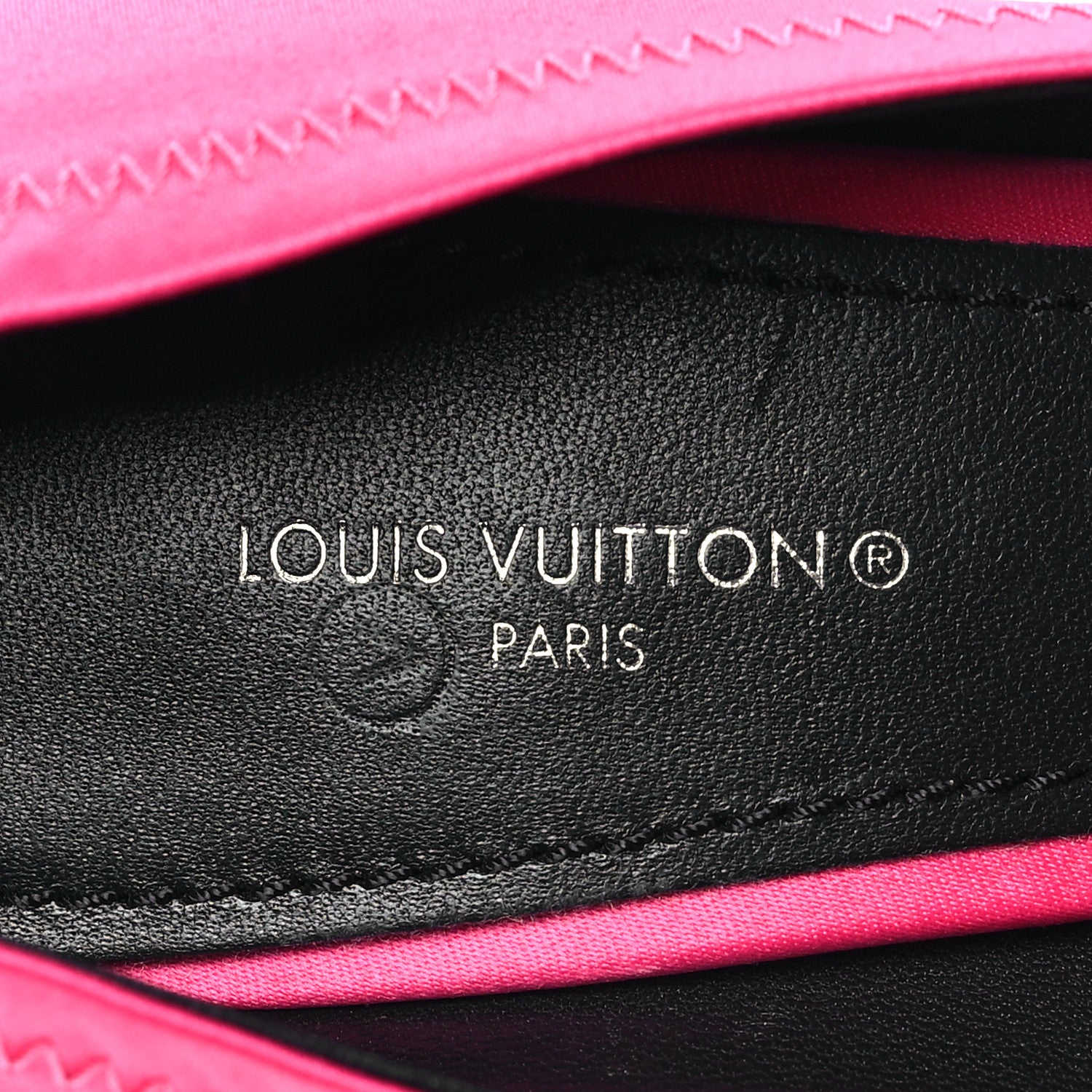 Louis Vuitton Satin Archlight Pumps 37 Rose Pop Pink 7 of 7