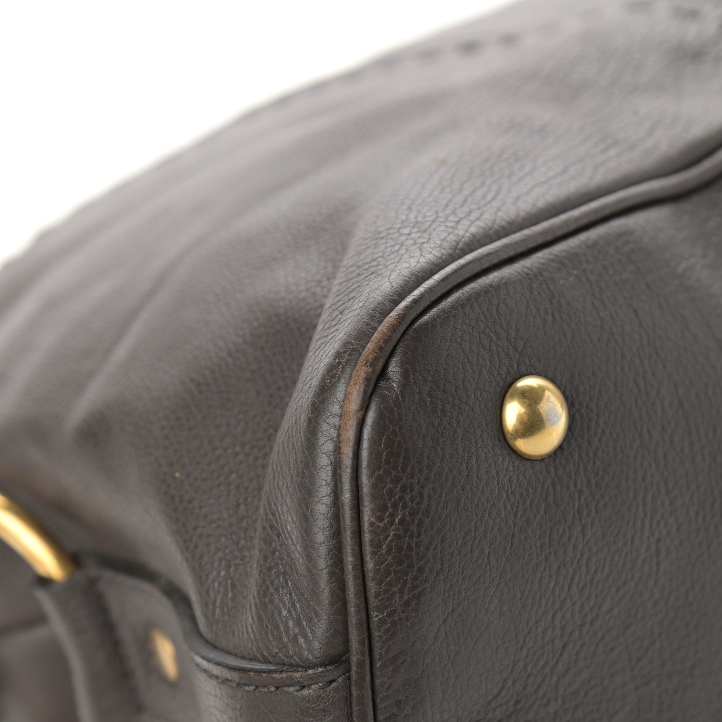 Calfskin Large Muse Dark Brown
