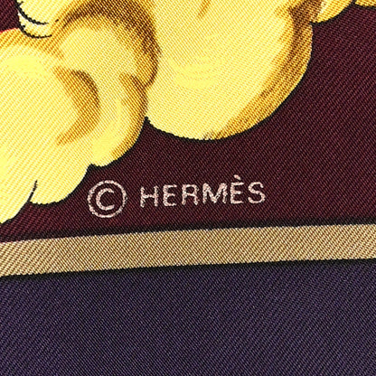 Hermes Silk Cosmos Scarf 90 4 of 5