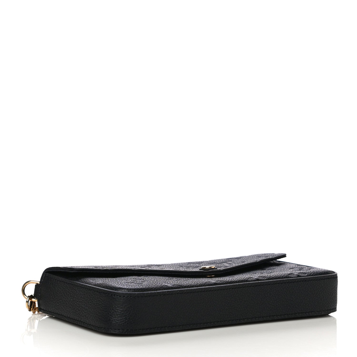 Louis Vuitton Empreinte Pochette Felicie Chain Wallet Black 4 of 12