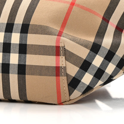 Burberry Nylon Vintage Check Medium Sonny Bum Bag Archive Beige Black 11 of 14