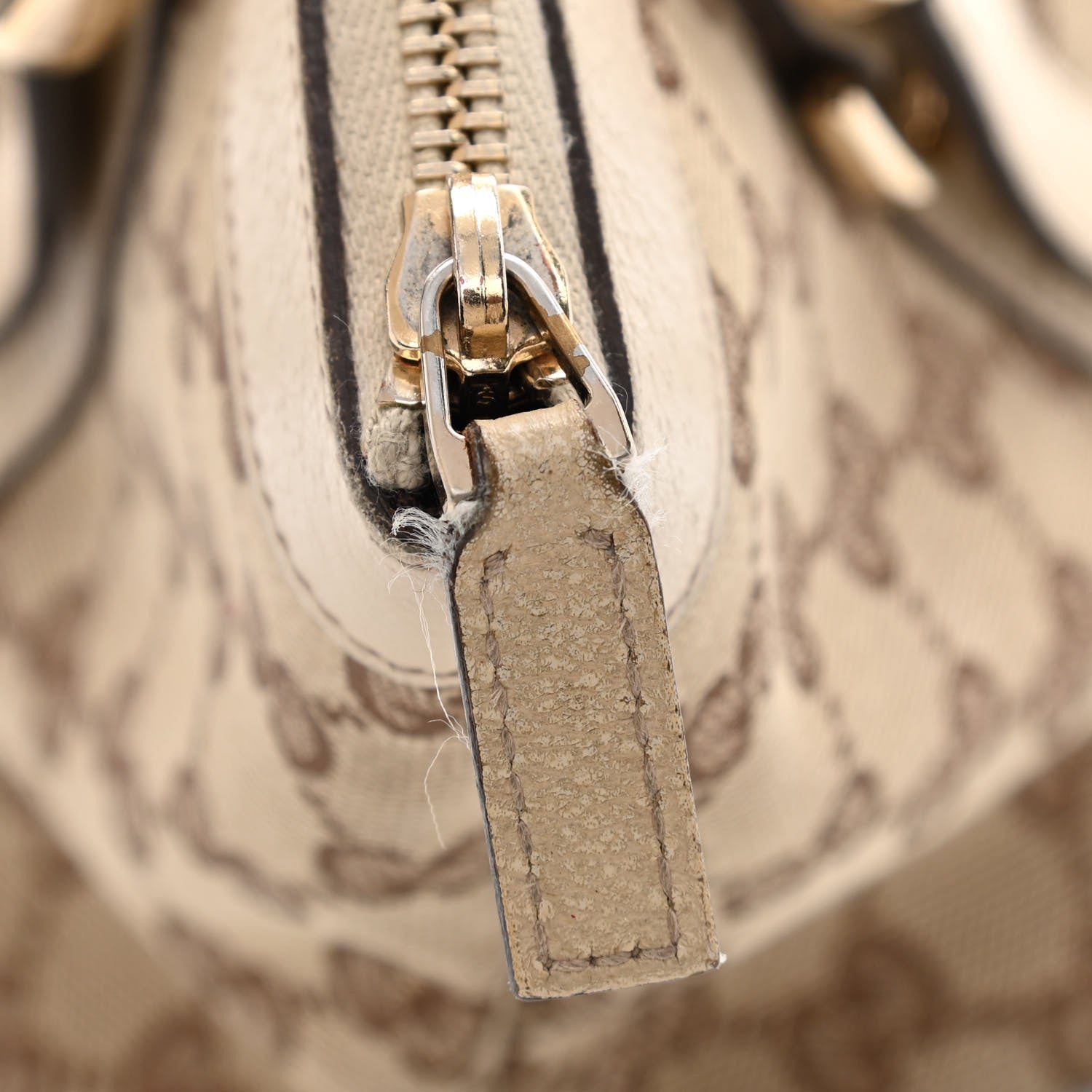 Gucci Monogram Small Abbey Tote Off White 11 of 14
