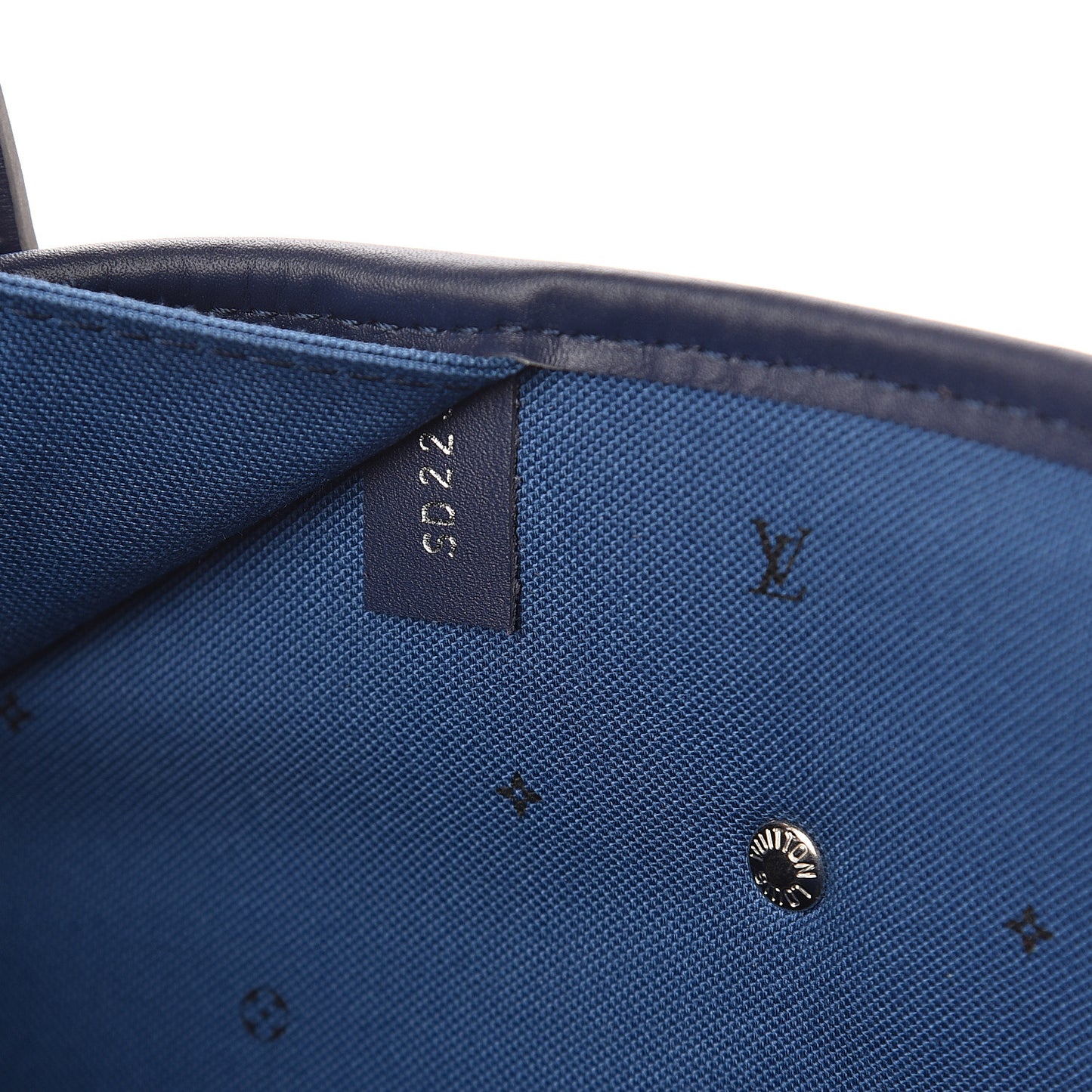 Monogram Escale Neverfull MM Blue