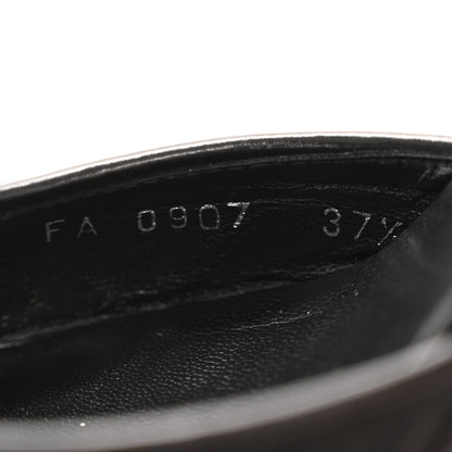 Christian Dior Canvas Monogram Sandals 37.5 Black 9 of 11