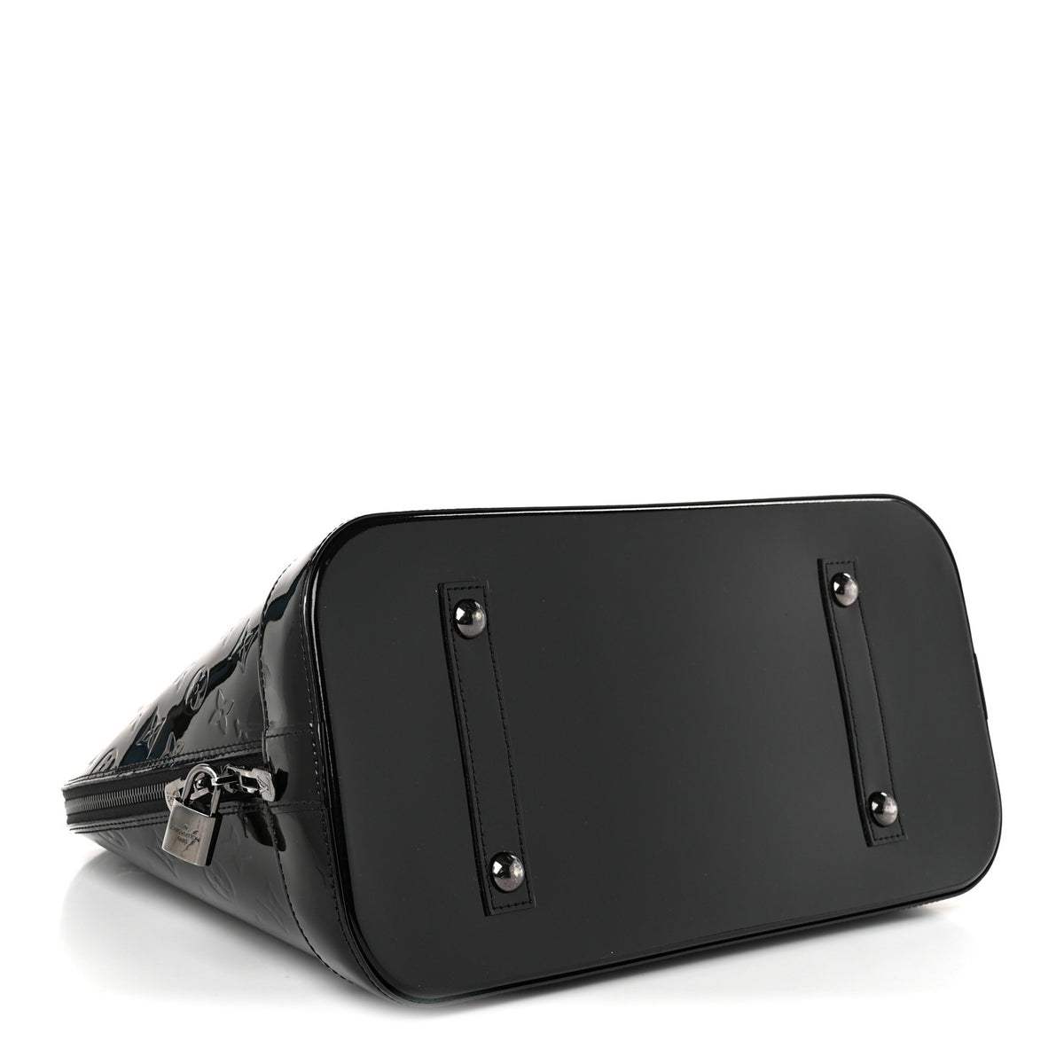 Louis Vuitton Vernis Alma GM Noir Magnetique 4 of 10