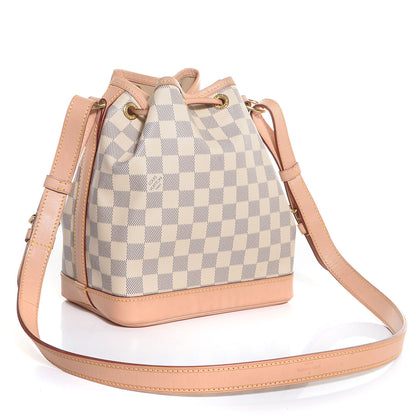 Louis Vuitton Damier Azur Noe BB 3 of 9