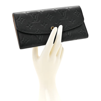 Louis Vuitton Empreinte Emilie Wallet Black Dune 2 of 8