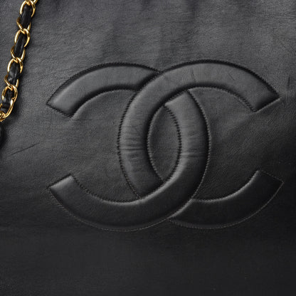 Chanel Lambskin CC Tote Black 11 of 11
