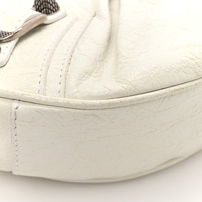 Balenciaga Agneau Arena Le Cagole Shoulder Bag XS Optic White 15 of 17
